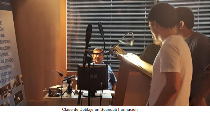 Curso de Especialización Actor de Doblaje