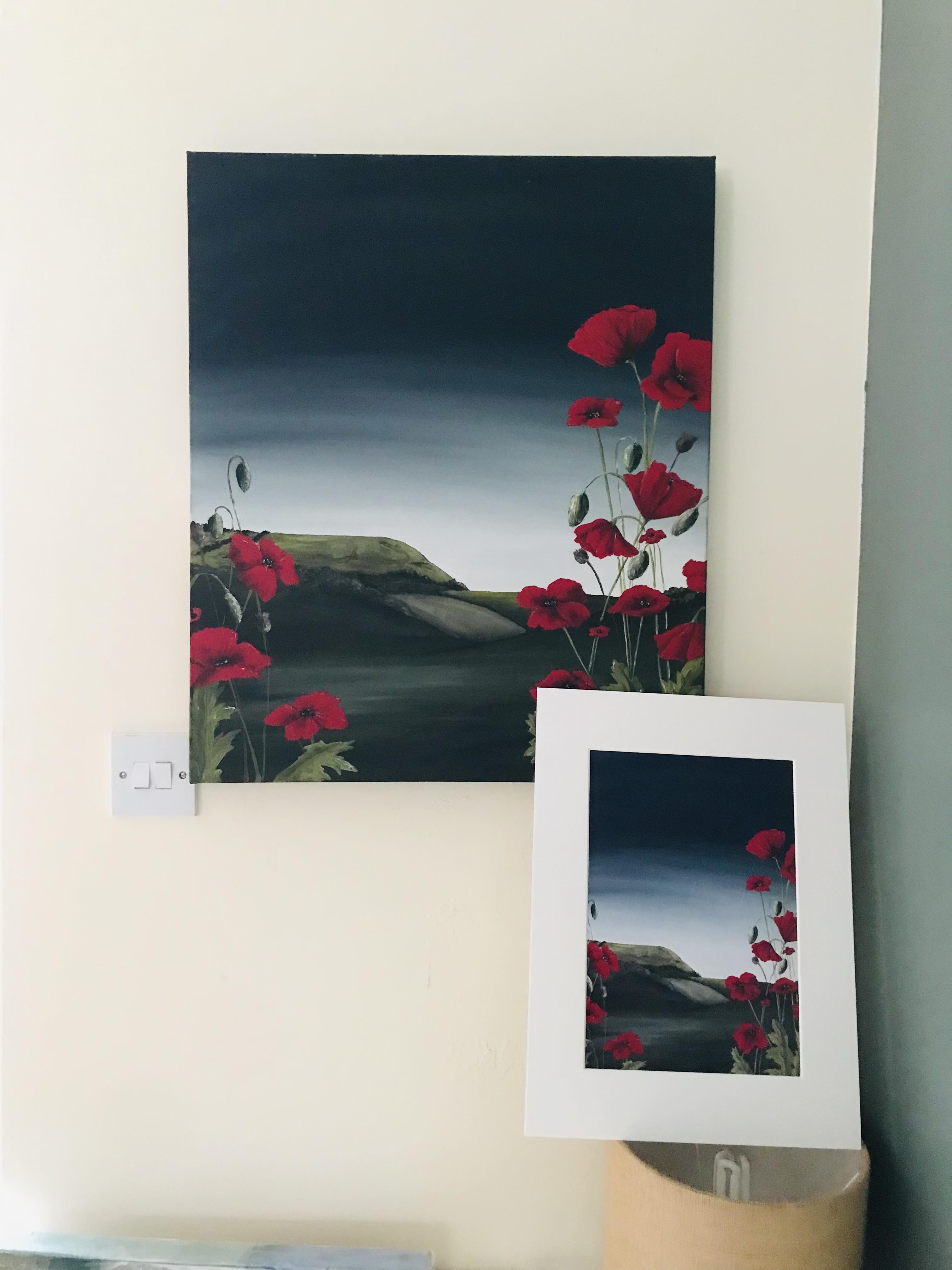 'Poppies at Kinder Scout' Print