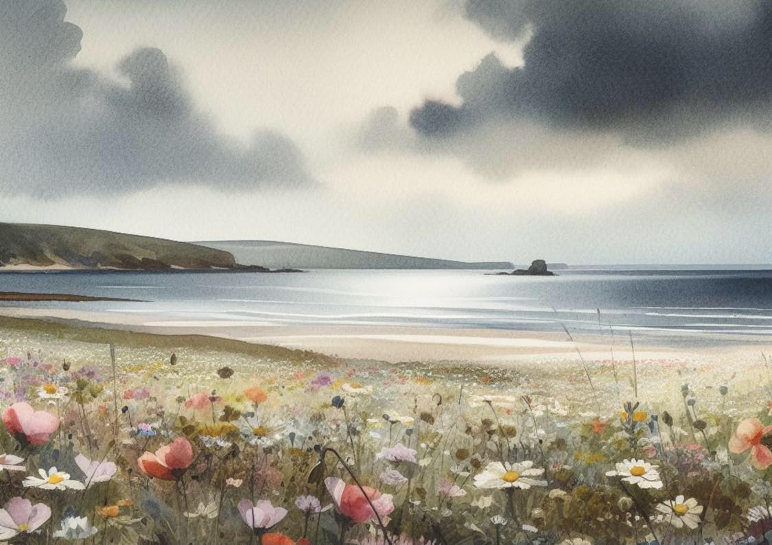 'Storm Clouds' A4 Print
