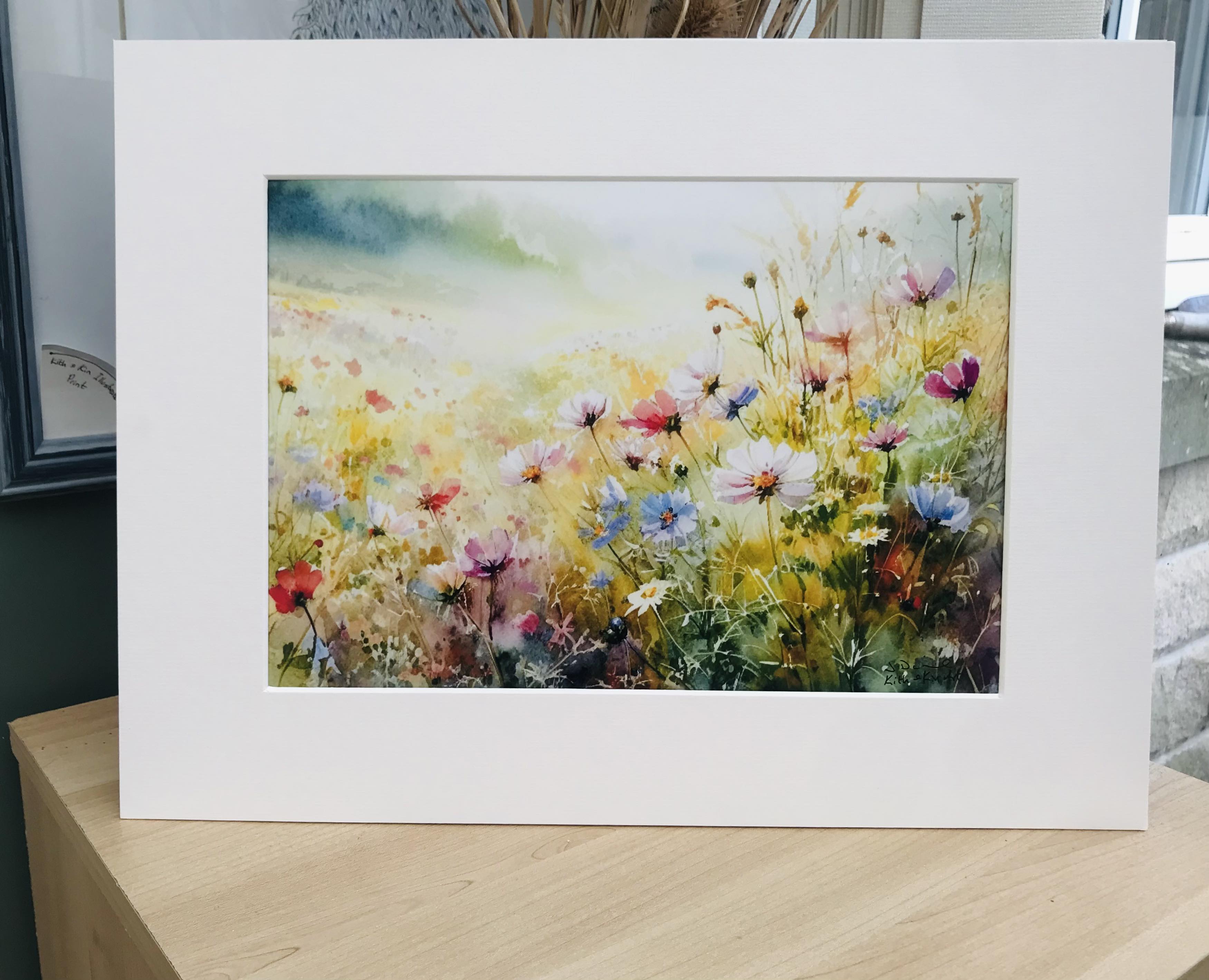 'Mid Summer Meadow' A4 Print