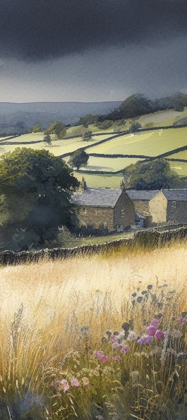 'Hazy Day' A4 Print