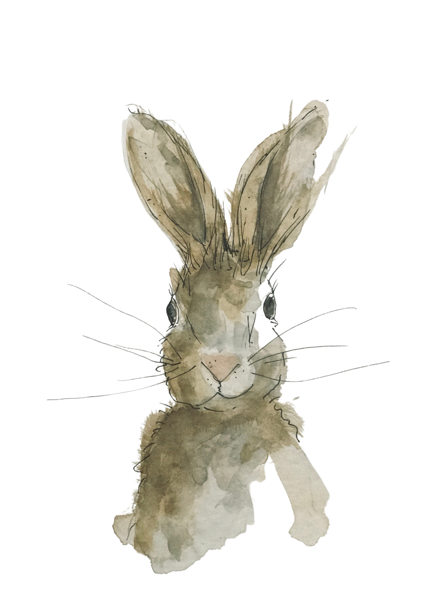 'Tilly' Rabbit Print