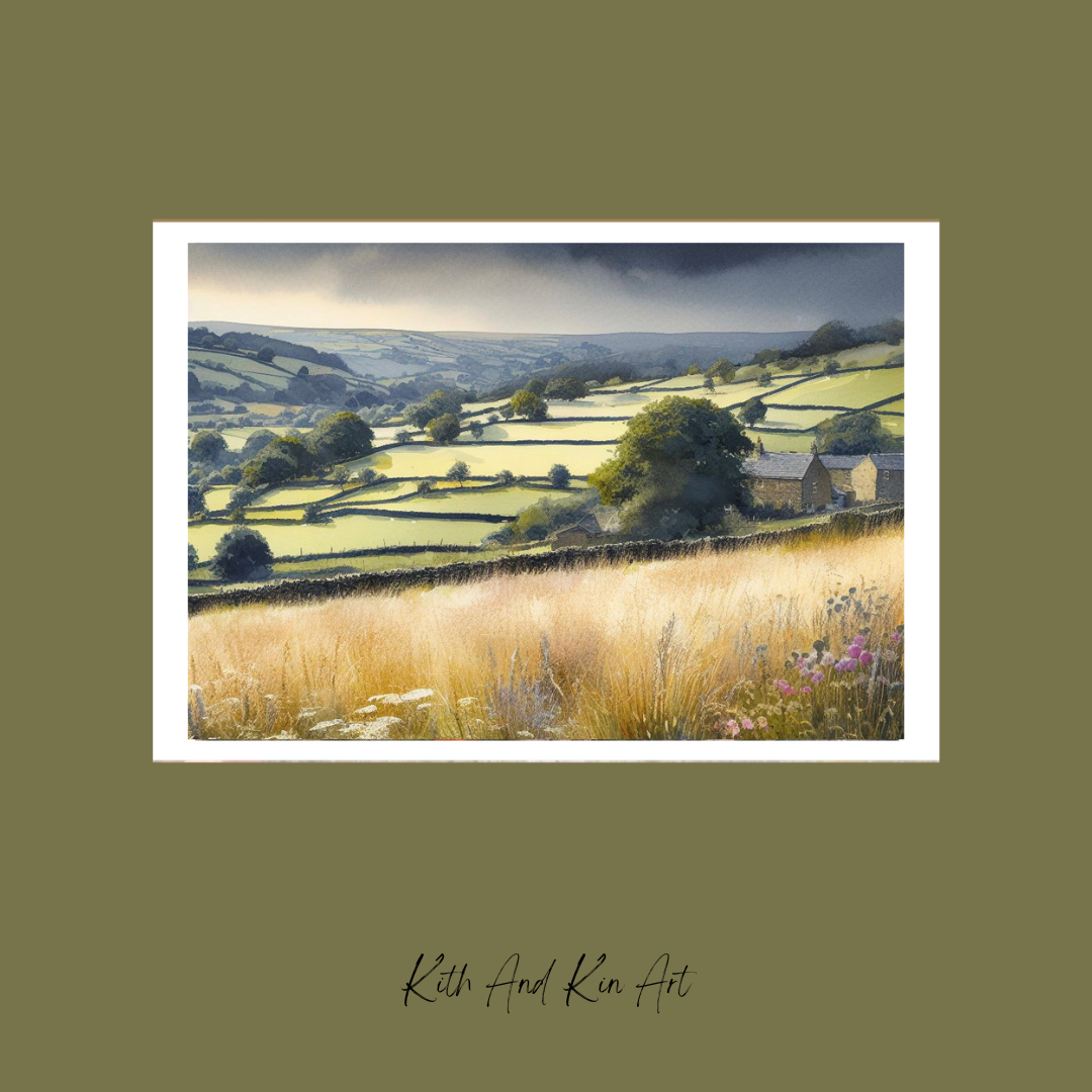 'Hazy Day' A4 Print