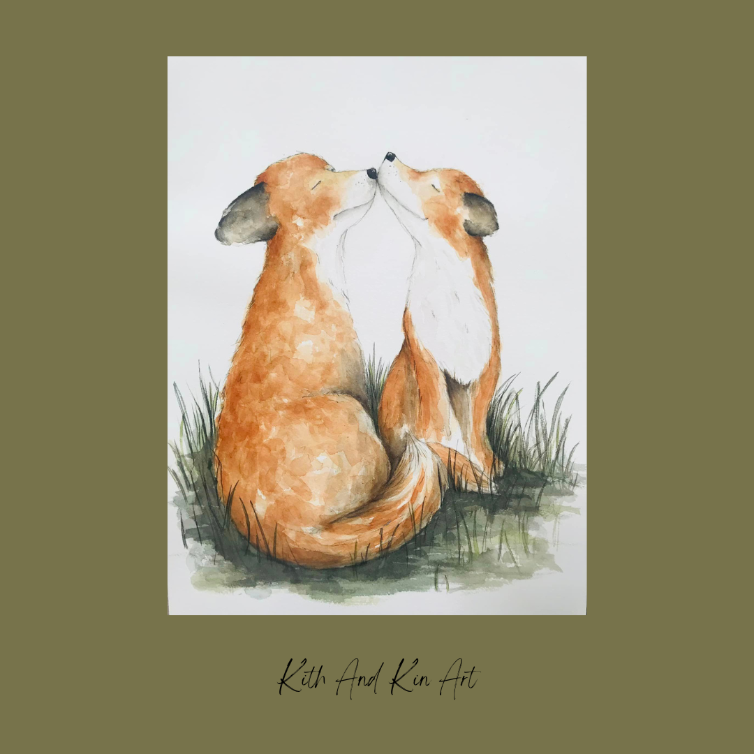 'Foxes' print.