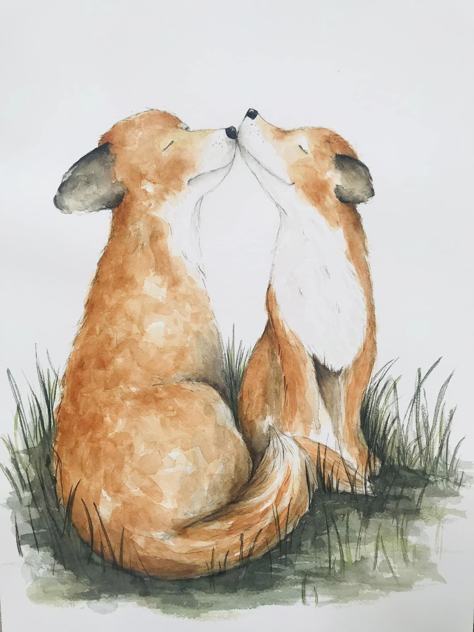 'Foxes' print.