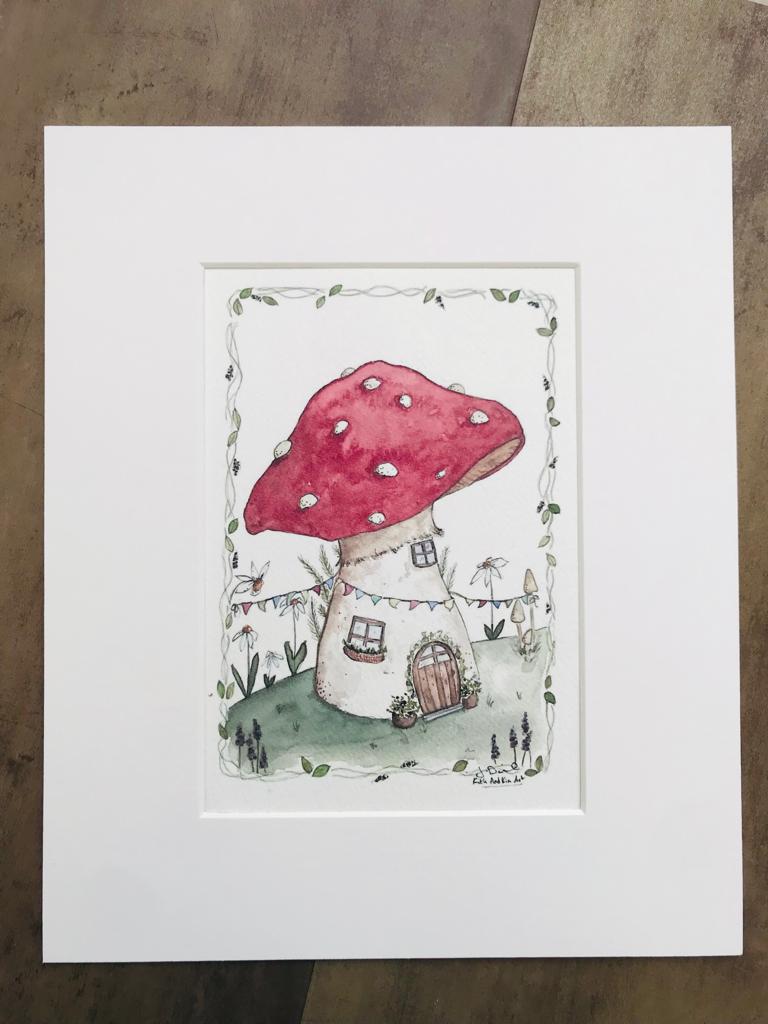 'Home Sweet Home' print.