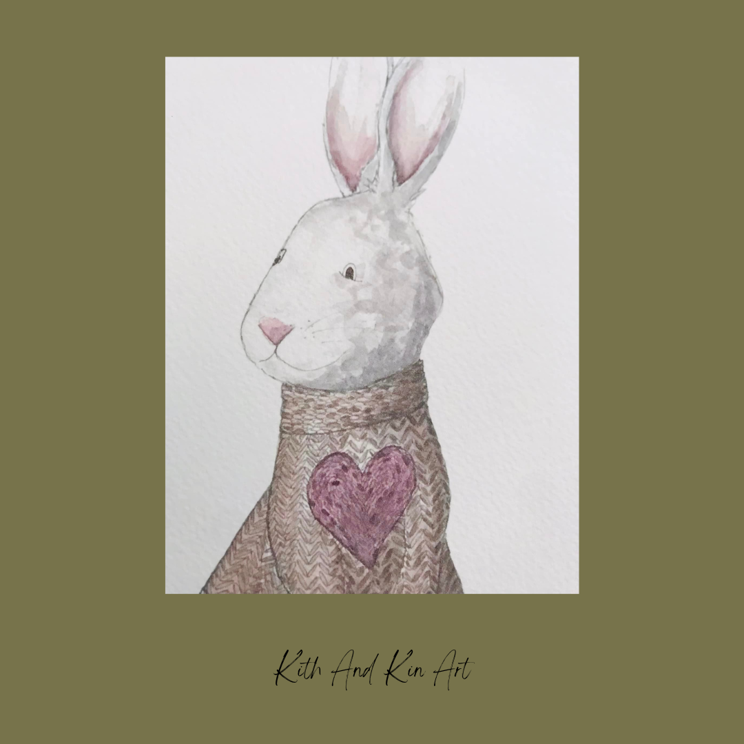 'Bunny Love' print.