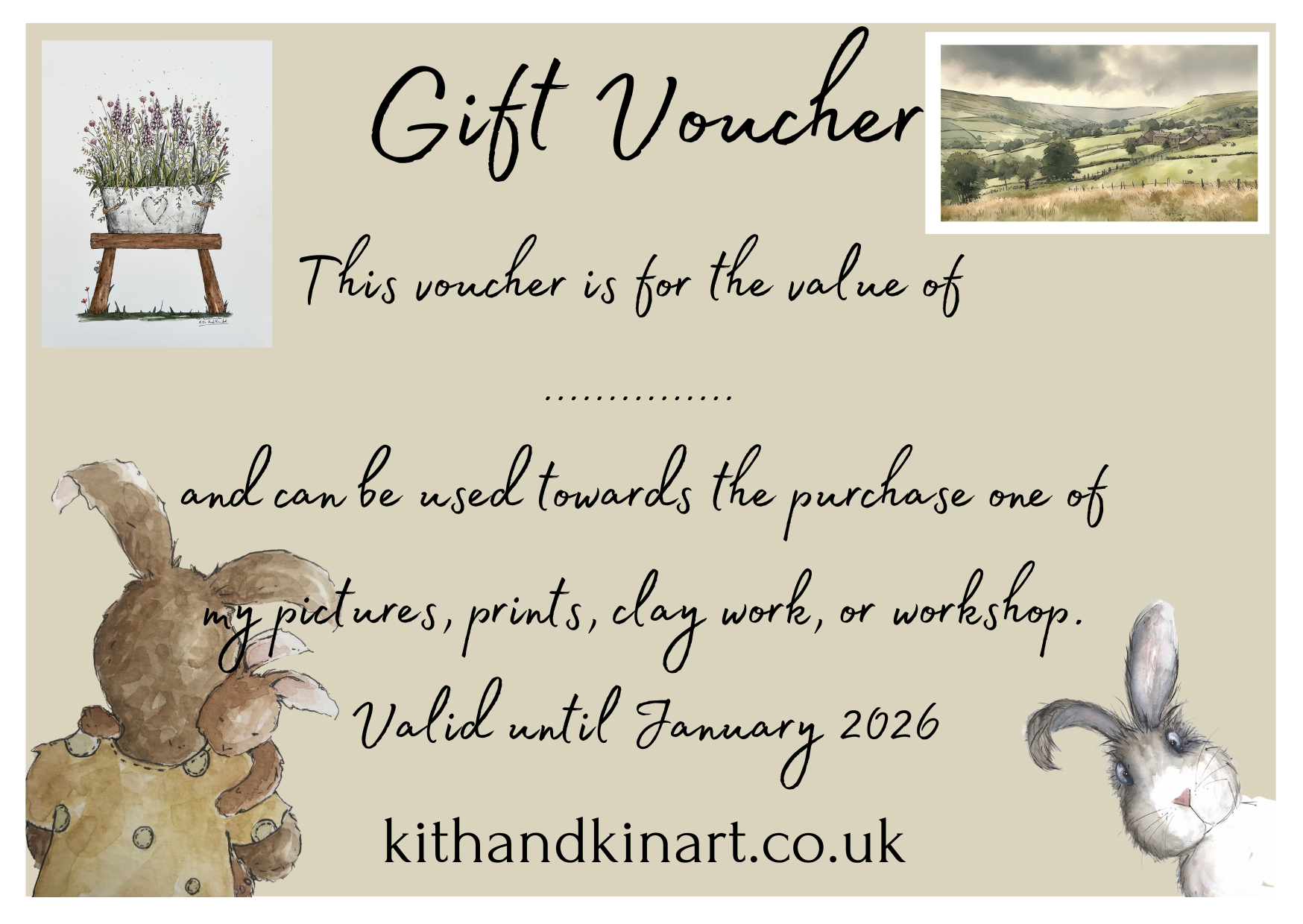 Kith and Kin Art Gift Cards