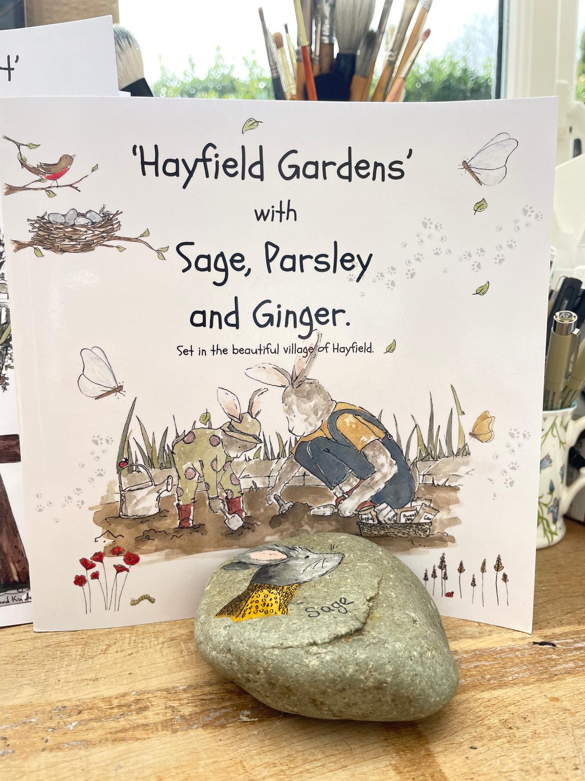 'Hayfield Gardens' with Sage, Parsley and Ginger.
