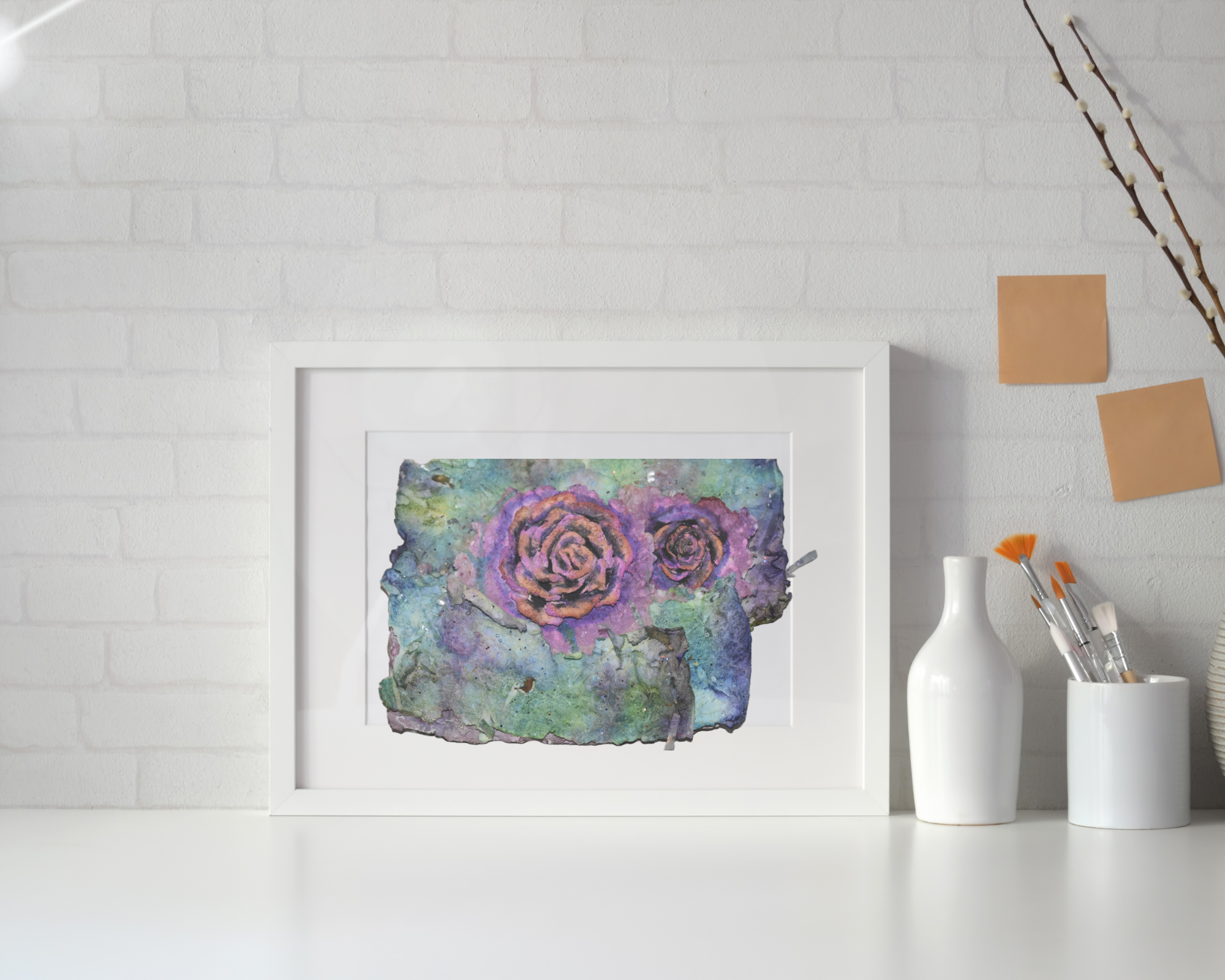 Stone Roses Print 