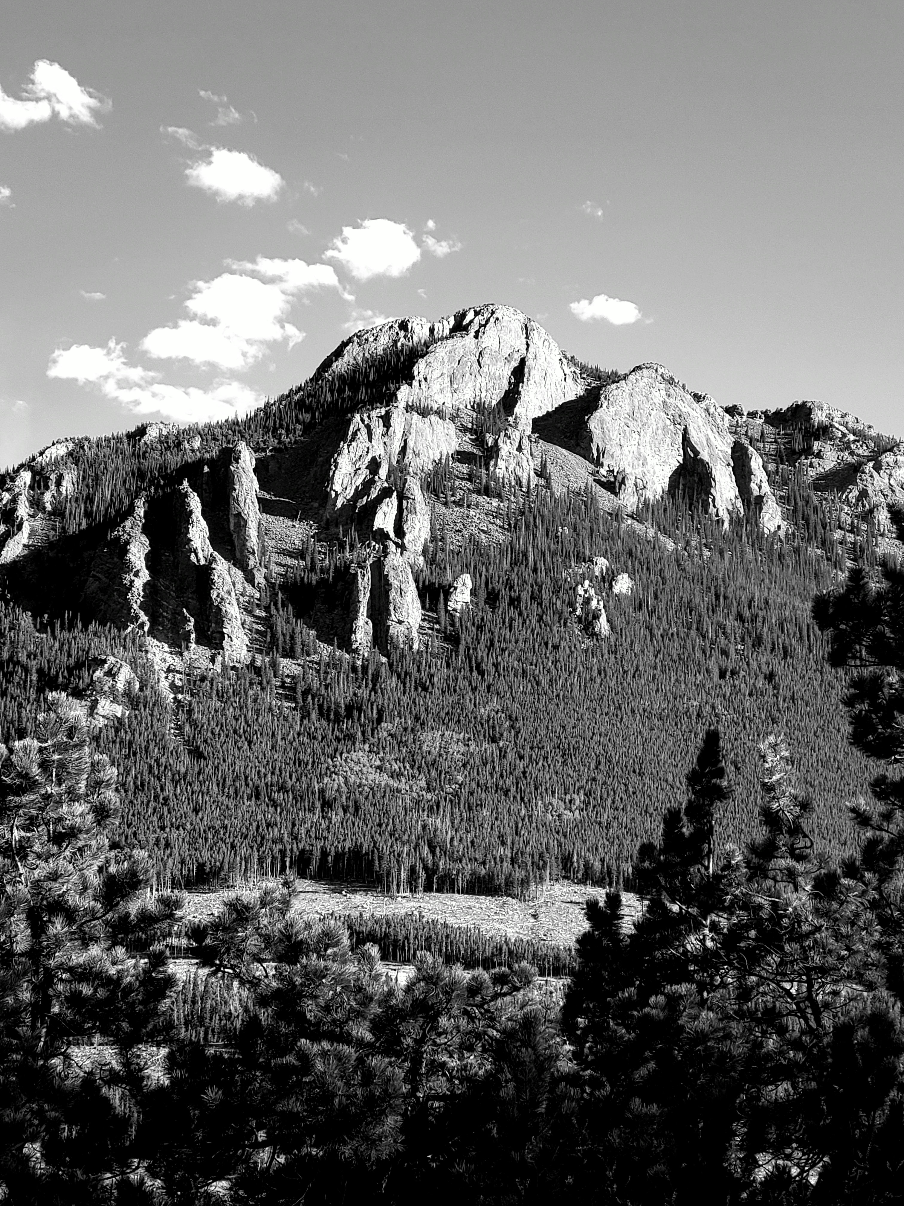 Black & White Mountain outside of Estes Park Colorado
