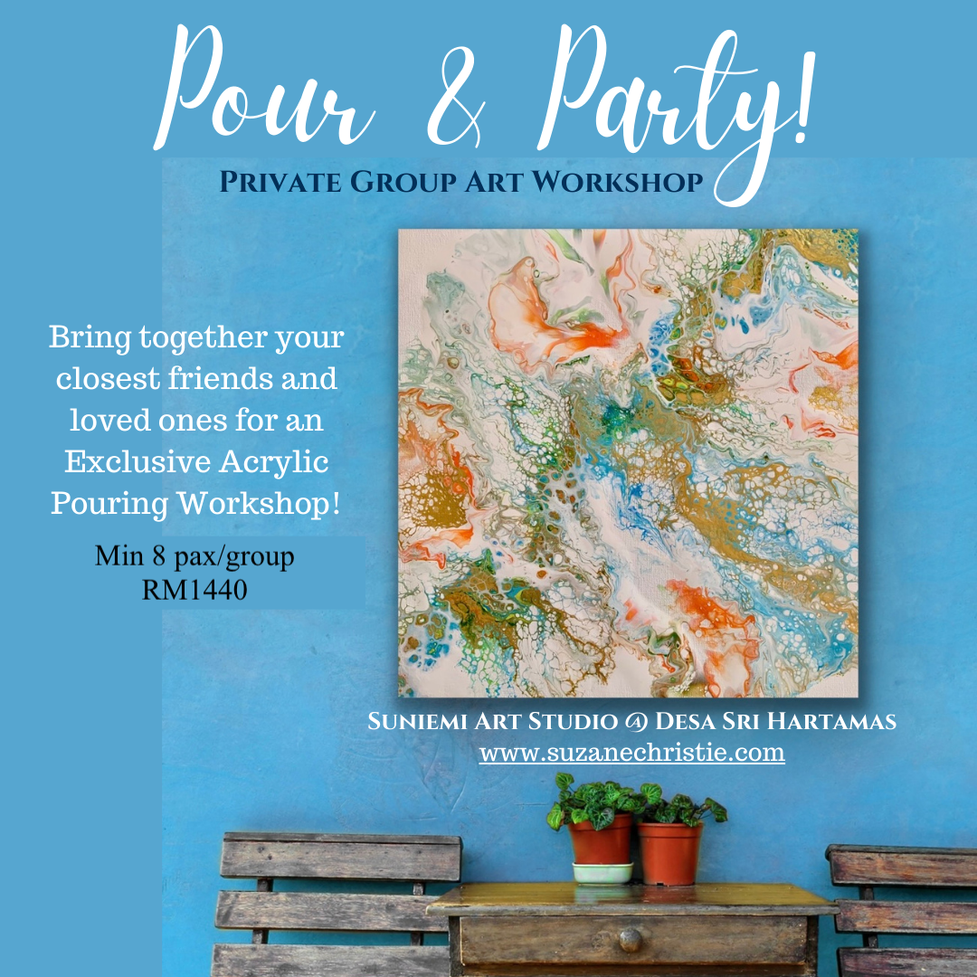 Pour & Party - Private Group Art Workshop