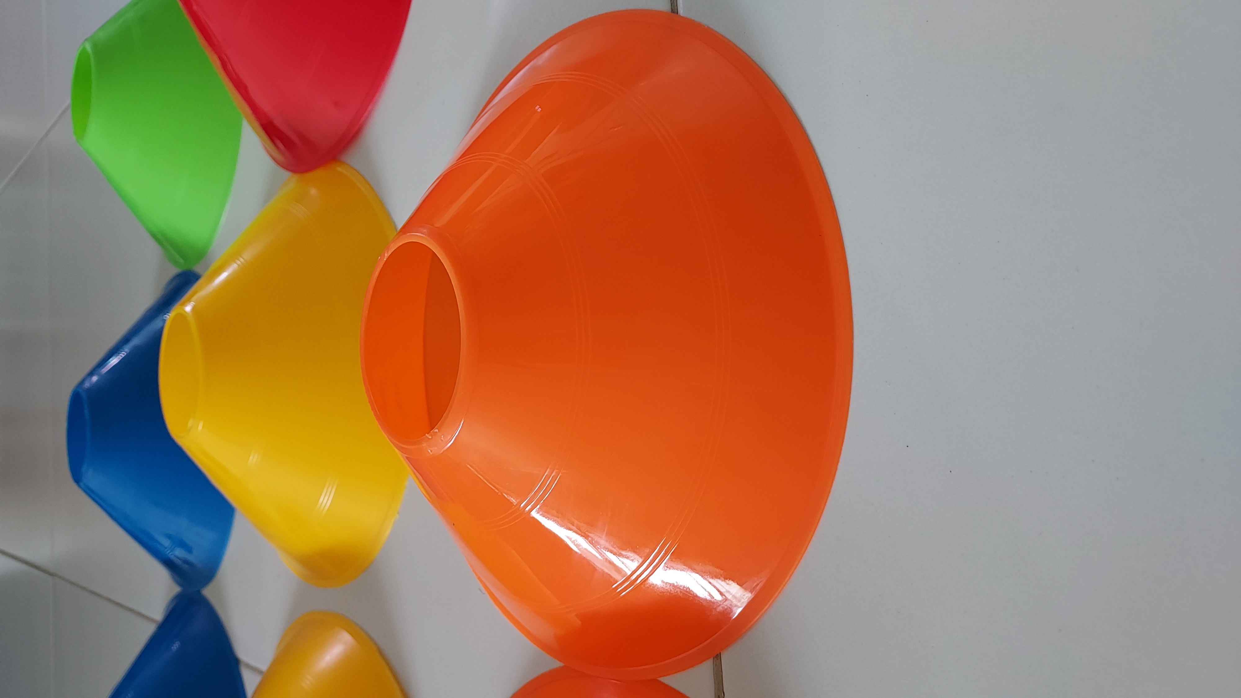 Pickleball Training Cones (pack of 10) - soft rubber