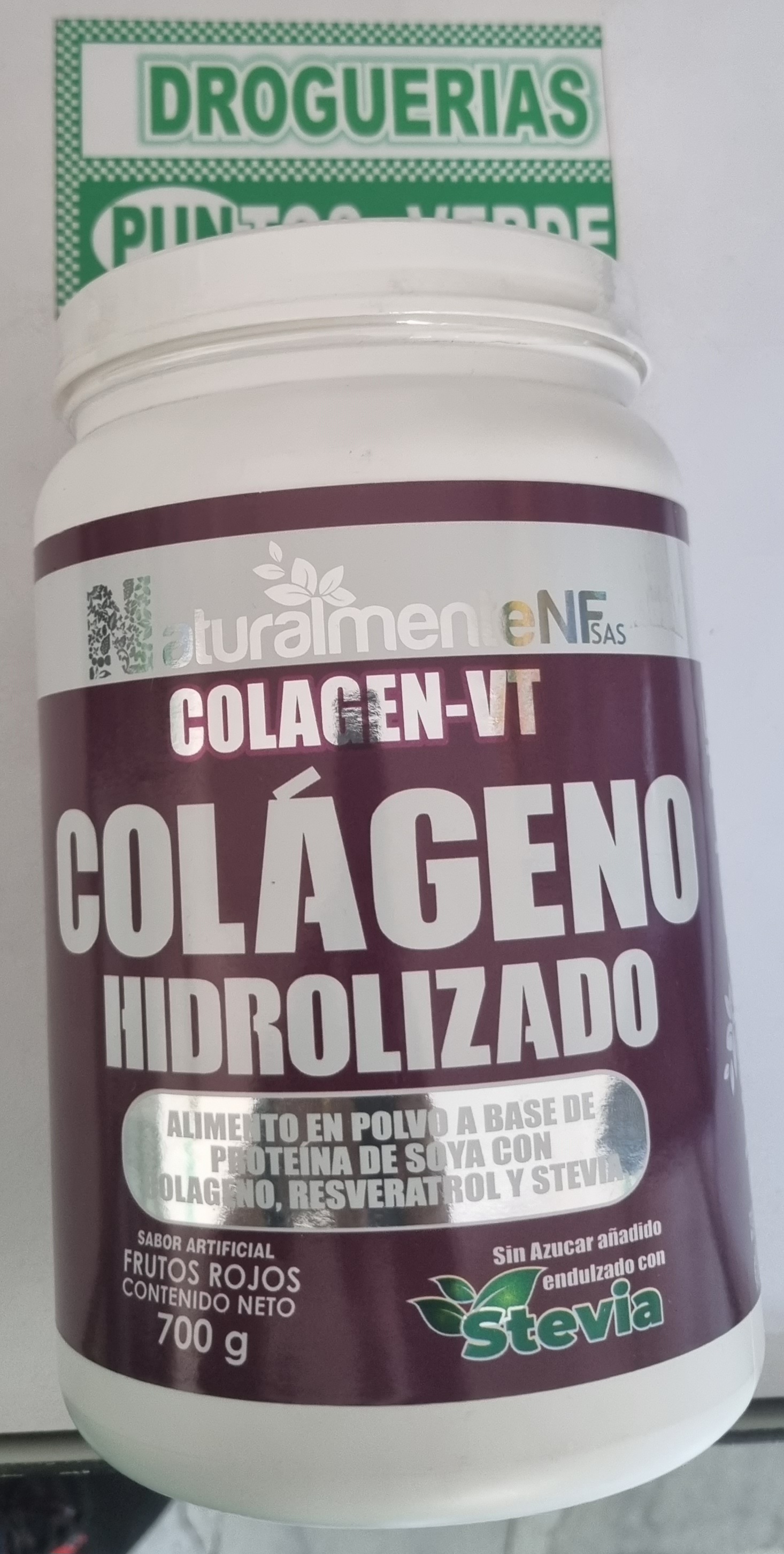 COLAGENO HIDROLIZADO NATURALMENTE X 700 GR