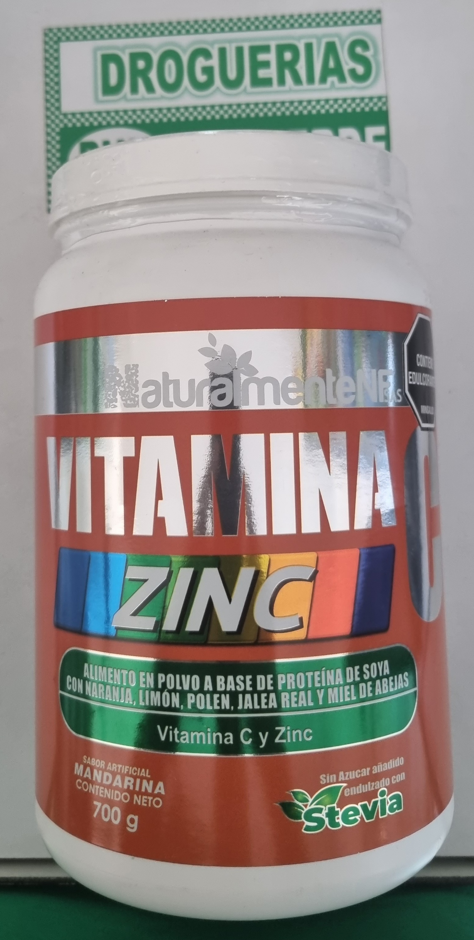 VITAMINA C + ZINC TARRO X 700 GR NATURALMENTE