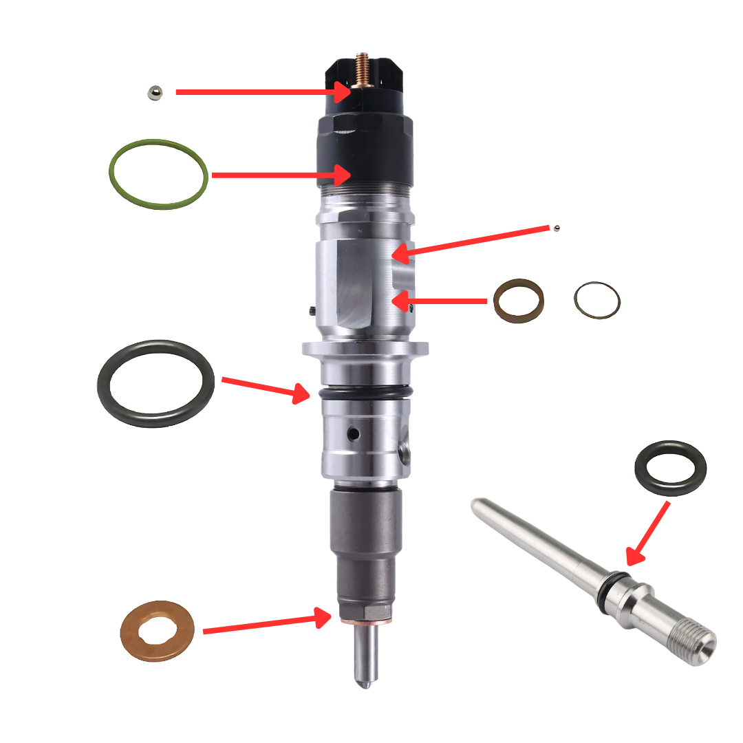 Juego de sellos para inyector DODGE 6.7L