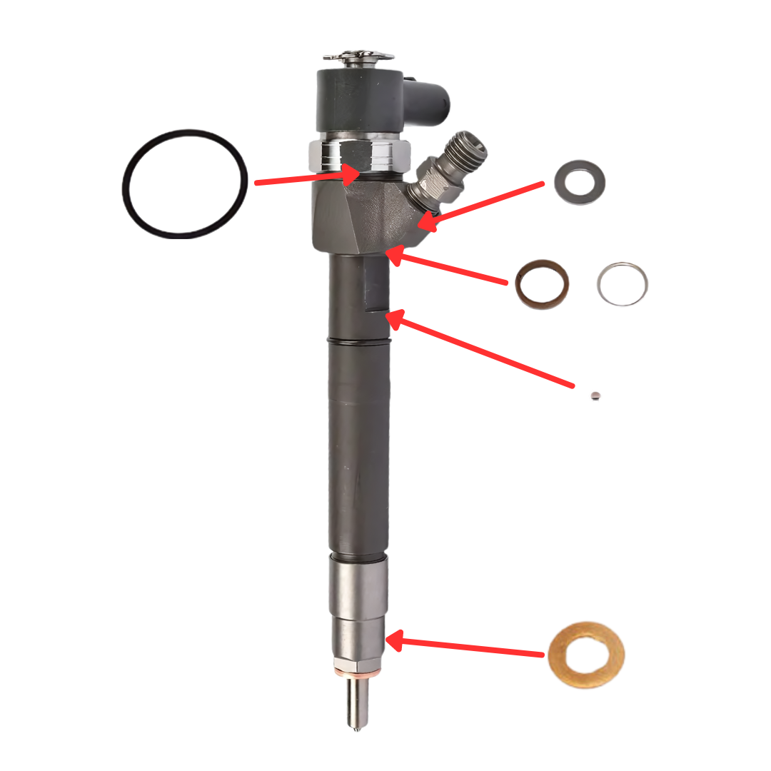 Juego de sellos para inyector BOSCH CRI1