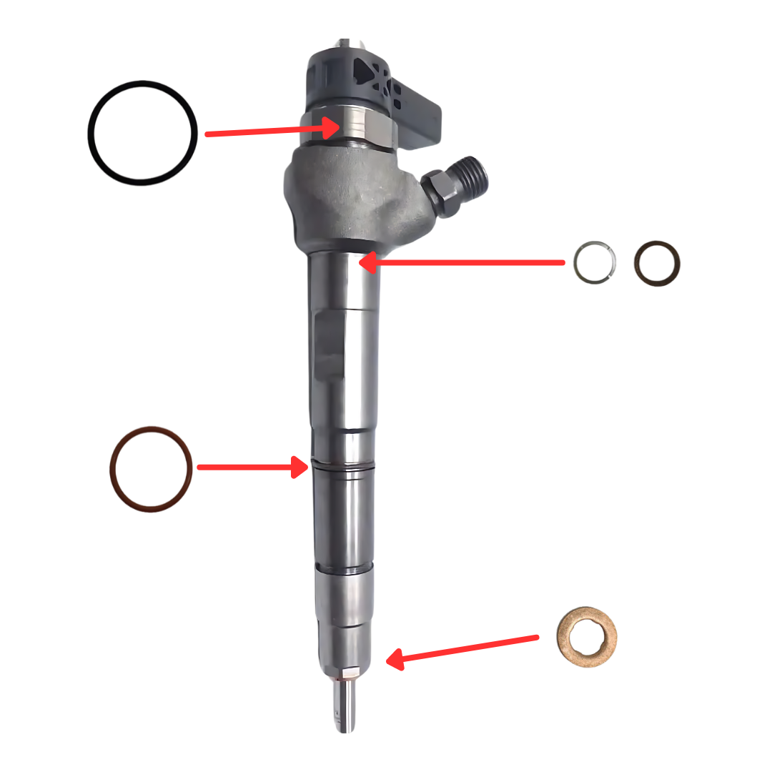 Juego de sellos para inyector BOSCH CRI2.5