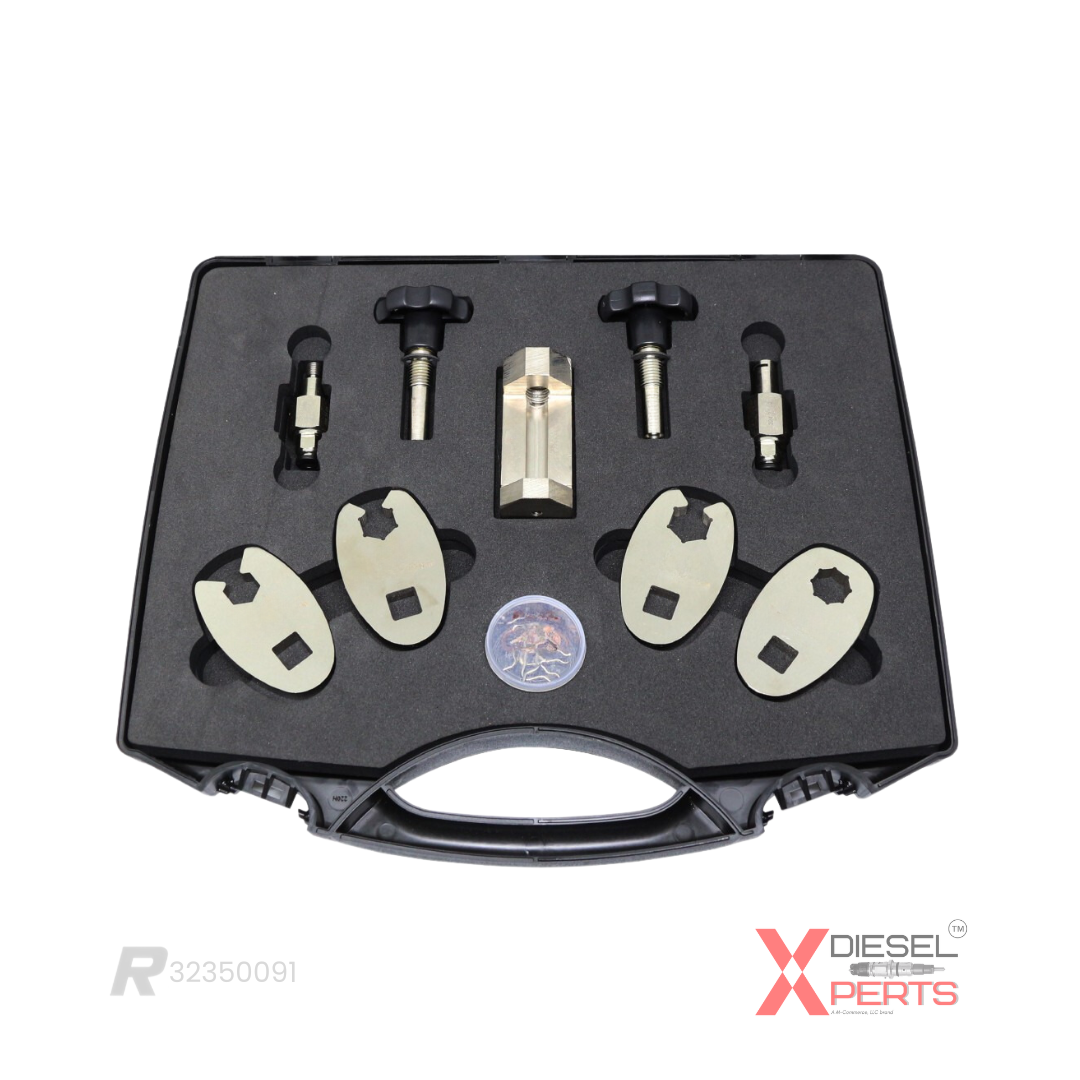 Kit de herramientas para inyectores piezo common rail para Ford 6.7L Power Stroke, GM 6.6L Duramax y Sprinter 3.0L