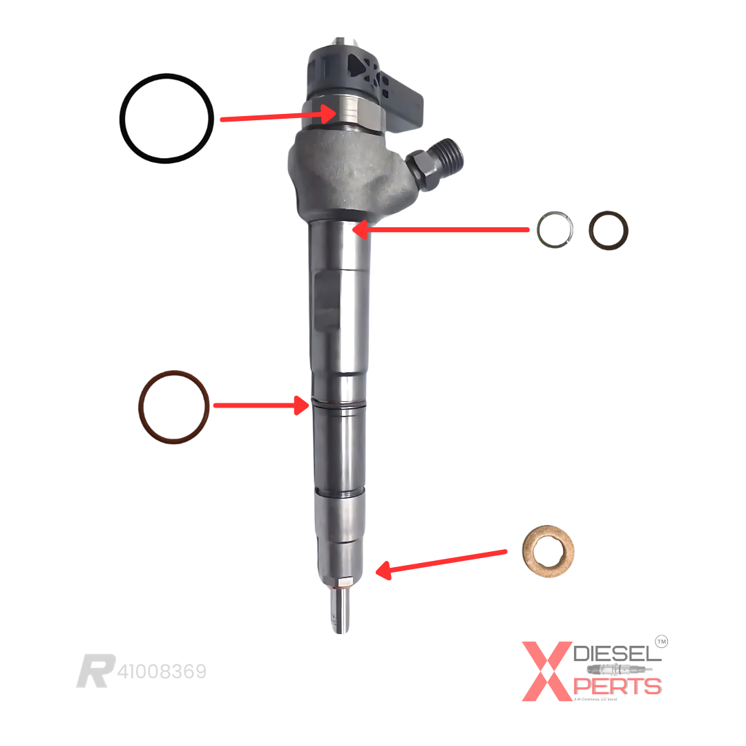 Kit de reparación completa para inyector Bosch 0445110369 CRI 2.5