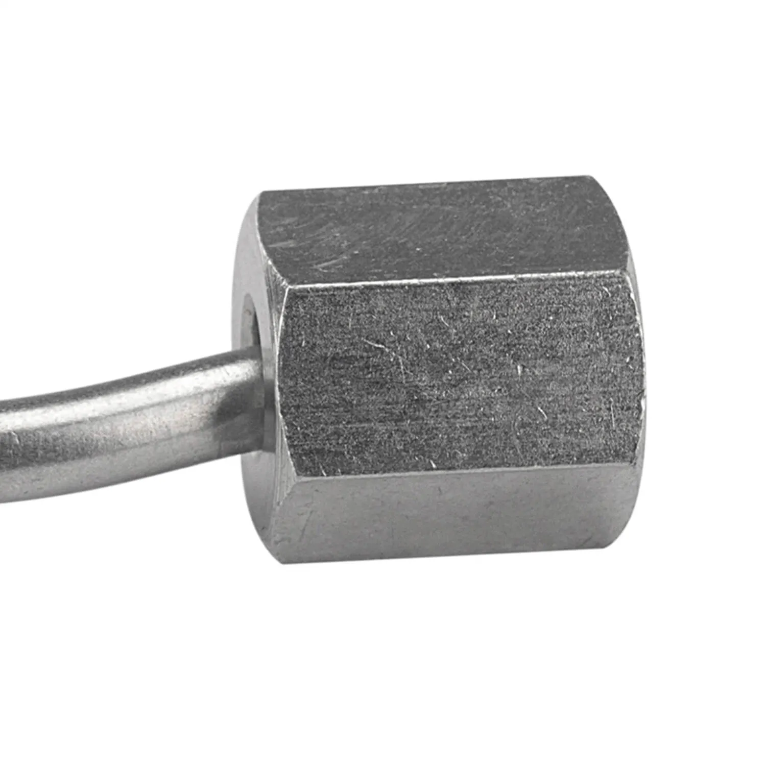 Conexión de Alta Presión para Inyector AI-21 (M14 x M12) | Common Rail | Mitsubishi 6M70 / Isuzu 4HK1 | Tecnomotor | Cód. 93448