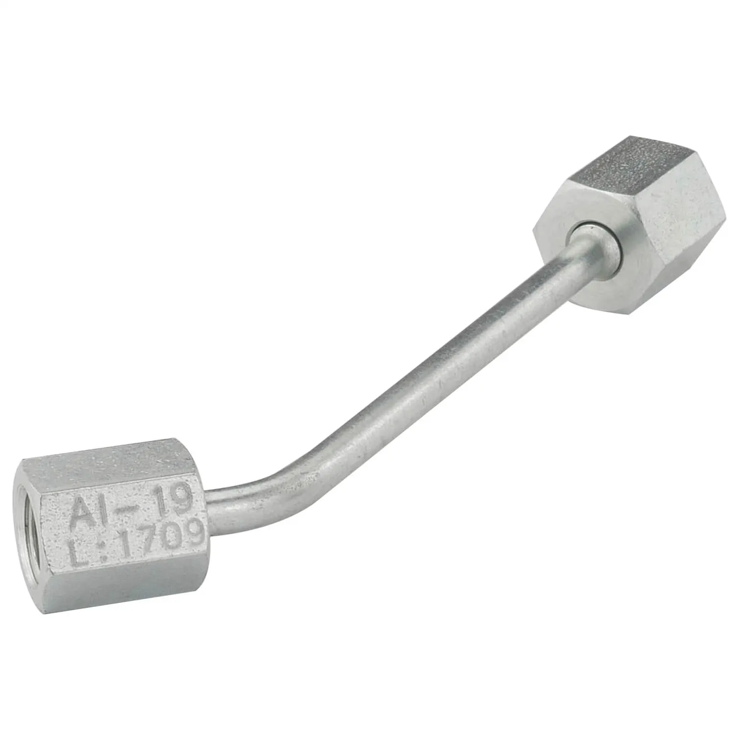 Conexión de Alta Presión para Inyector AI-19 (M12 x M14) | Common Rail | Denso y Delphi Inductivo | Tecnomotor | Cód. 92998