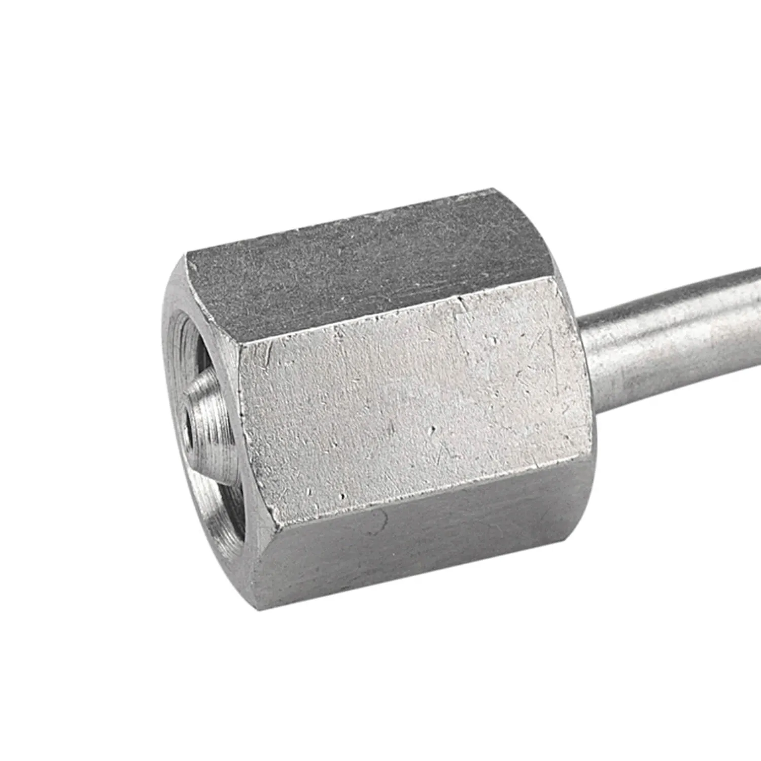 Conexión de Alta Presión para Inyector AI-21 (M14 x M12) | Common Rail | Mitsubishi 6M70 / Isuzu 4HK1 | Tecnomotor | Cód. 93448