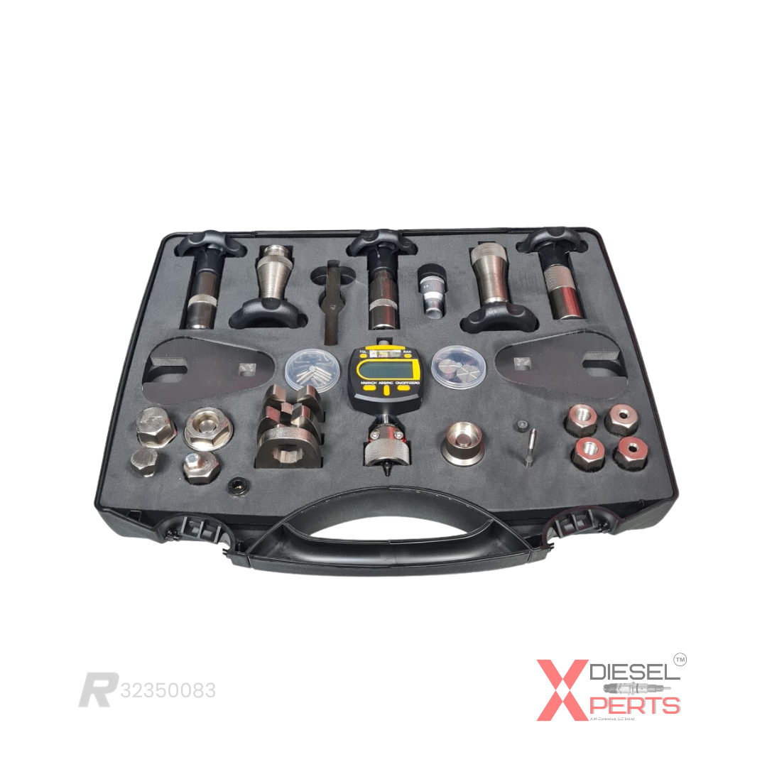 Kit de herramientas para reparación de inyectores common rail Denso y Siemens/Continental para taller diésel