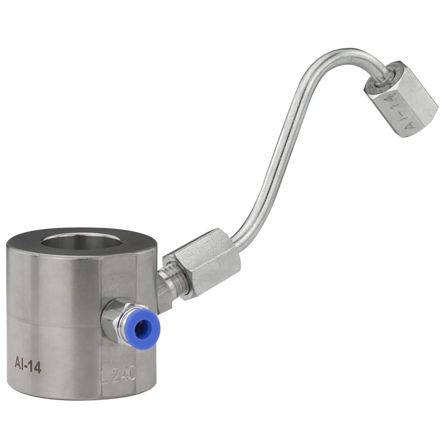 Conexión de Alta Presión para Inyector AI-14 (M12 / Conexión rápida 1/8) | Common Rail | Iveco y Bosch Inductivo | Tecnomotor | Cód. 92165