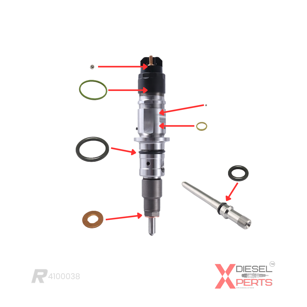 Kit de reparación para inyector CRIN 3 compatible con Ram Cummins 6.7L