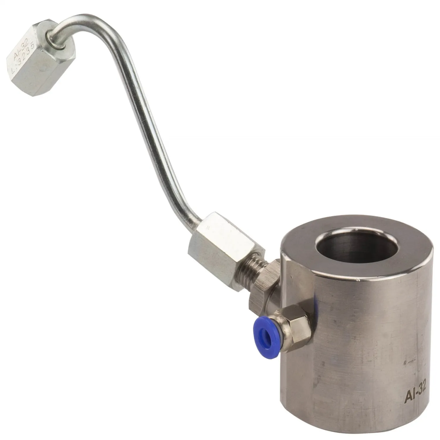 Conexión de Alta Presión para Inyector AI-32 (M12–M12) | Common Rail | Cummins Inductivo | Tecnomotor | Cód. 94188