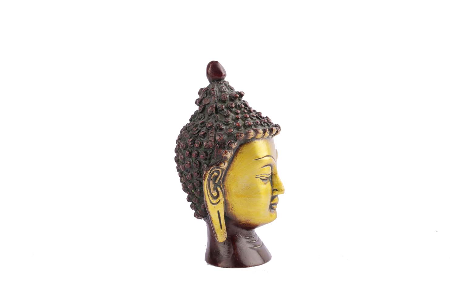 Brass Buddha head Home decor item #PIB-4001