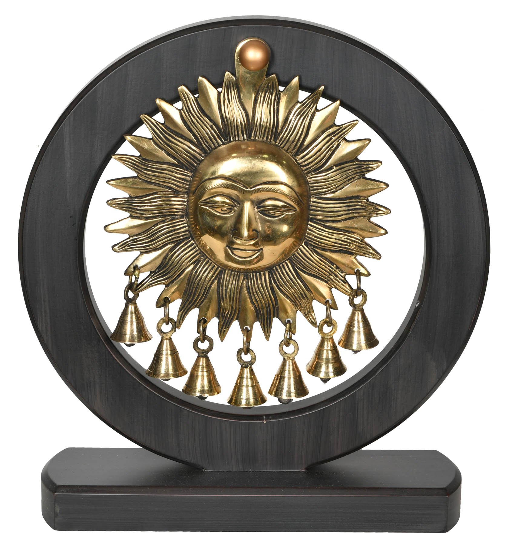Surya with Bells Table Piece