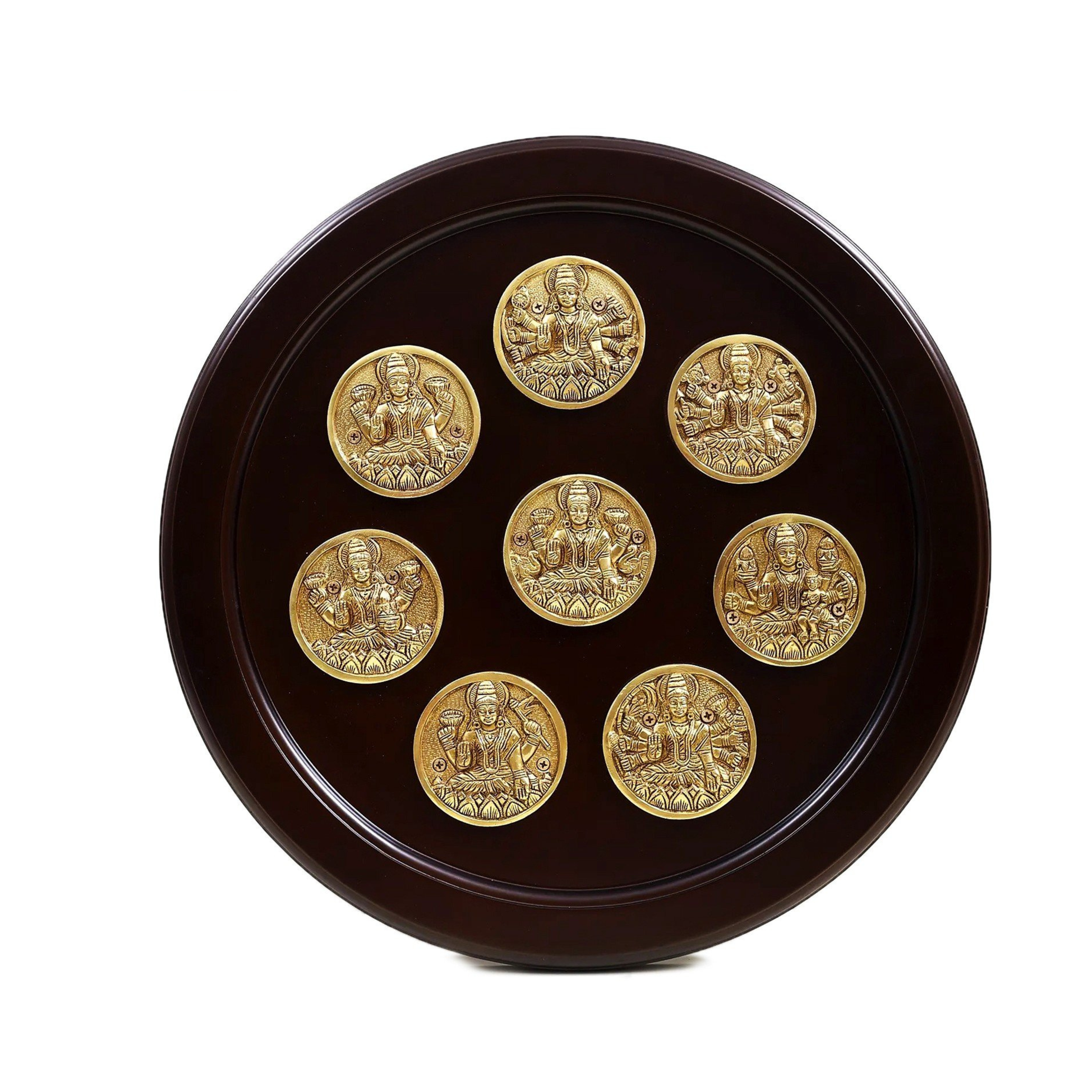 Circular Framed Ashtalakshmi Wall Hanging #PIF-1129