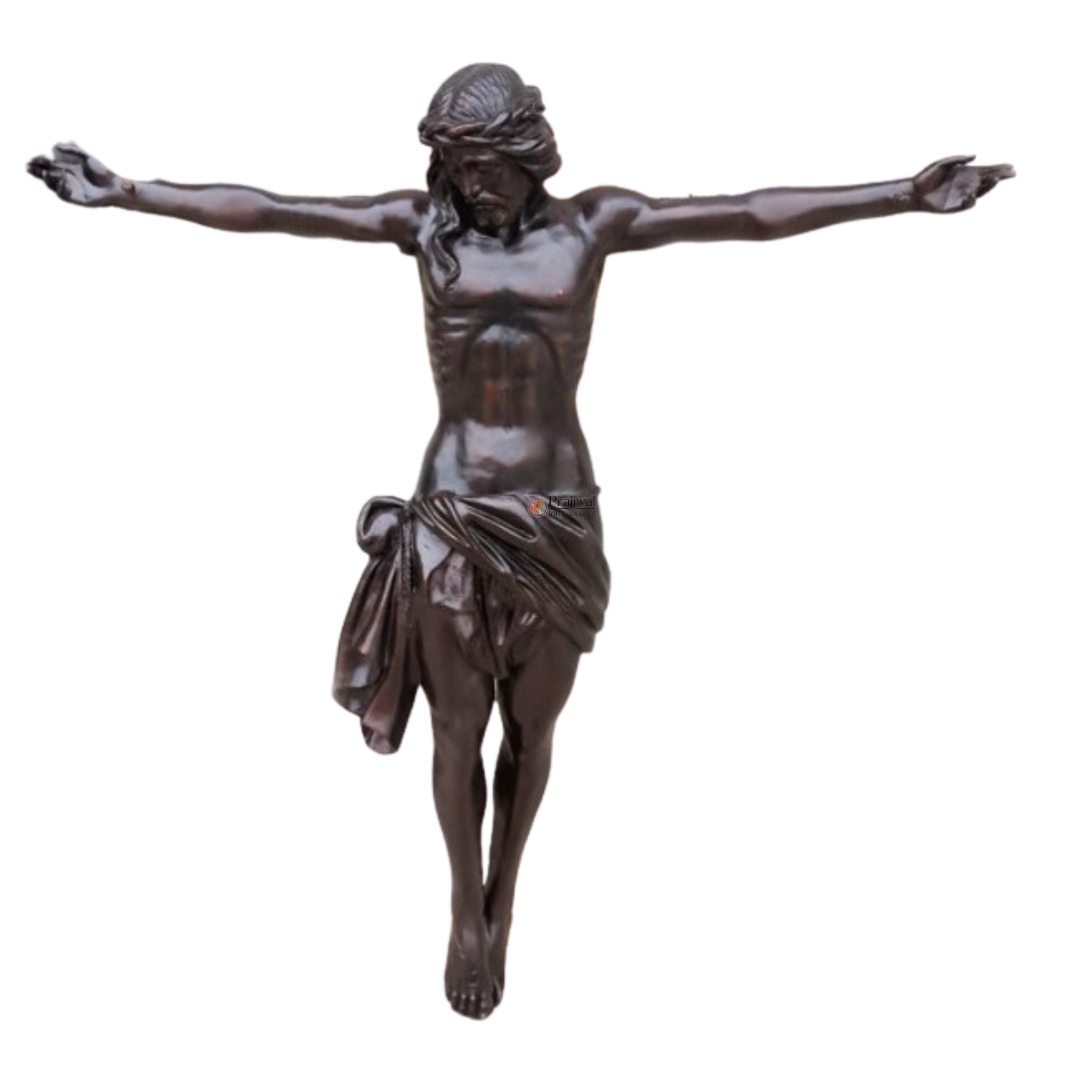 Bronze Statue of Jesus Crucified on the Cross Sculpture Big Size #PISB-0254