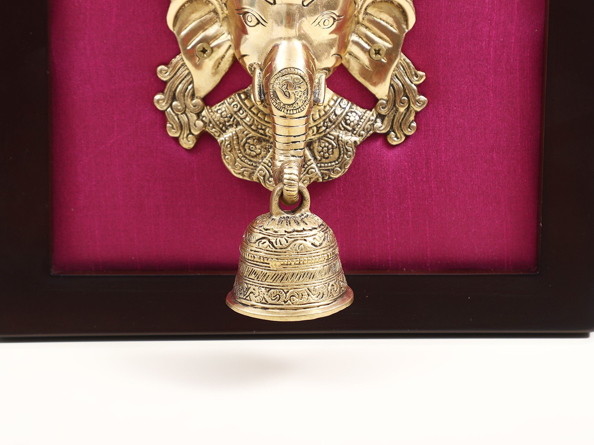  Lord Ganesha Mask Wall Hanging with Frame #PIF-1170