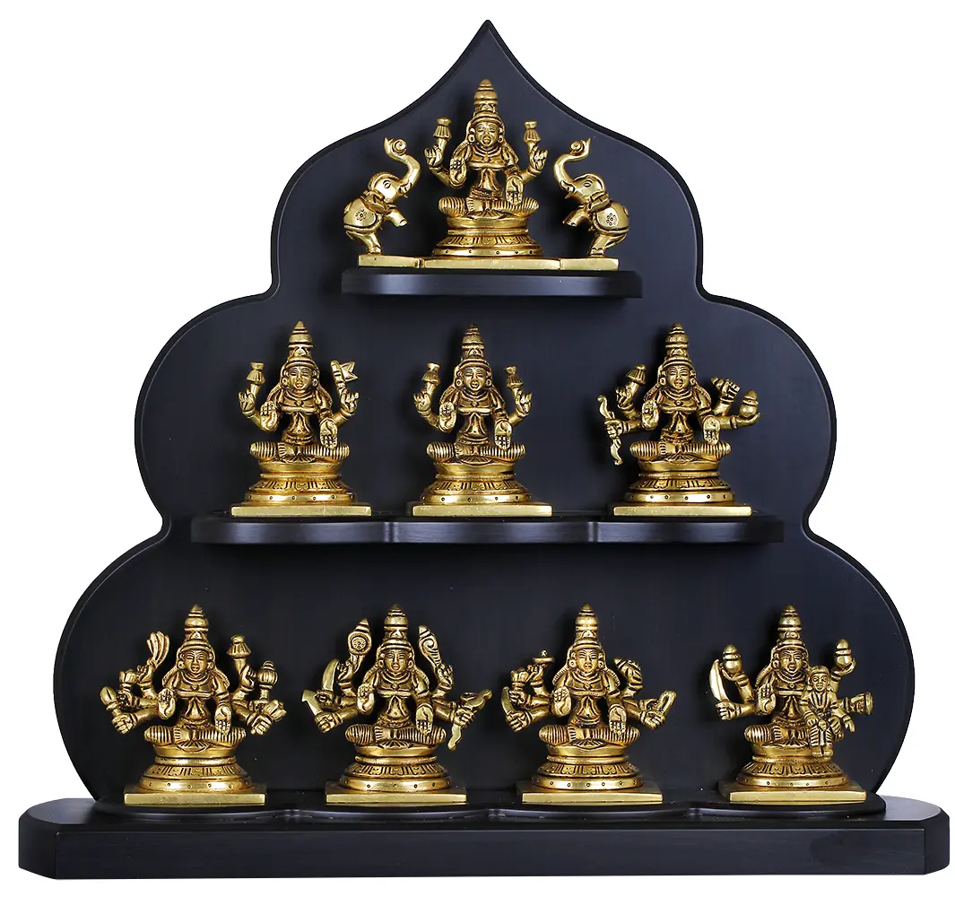 Ashtalakshmi -The Eight Manifestations of Devi Lakshmi In Brass | Handmade #PIF-1180