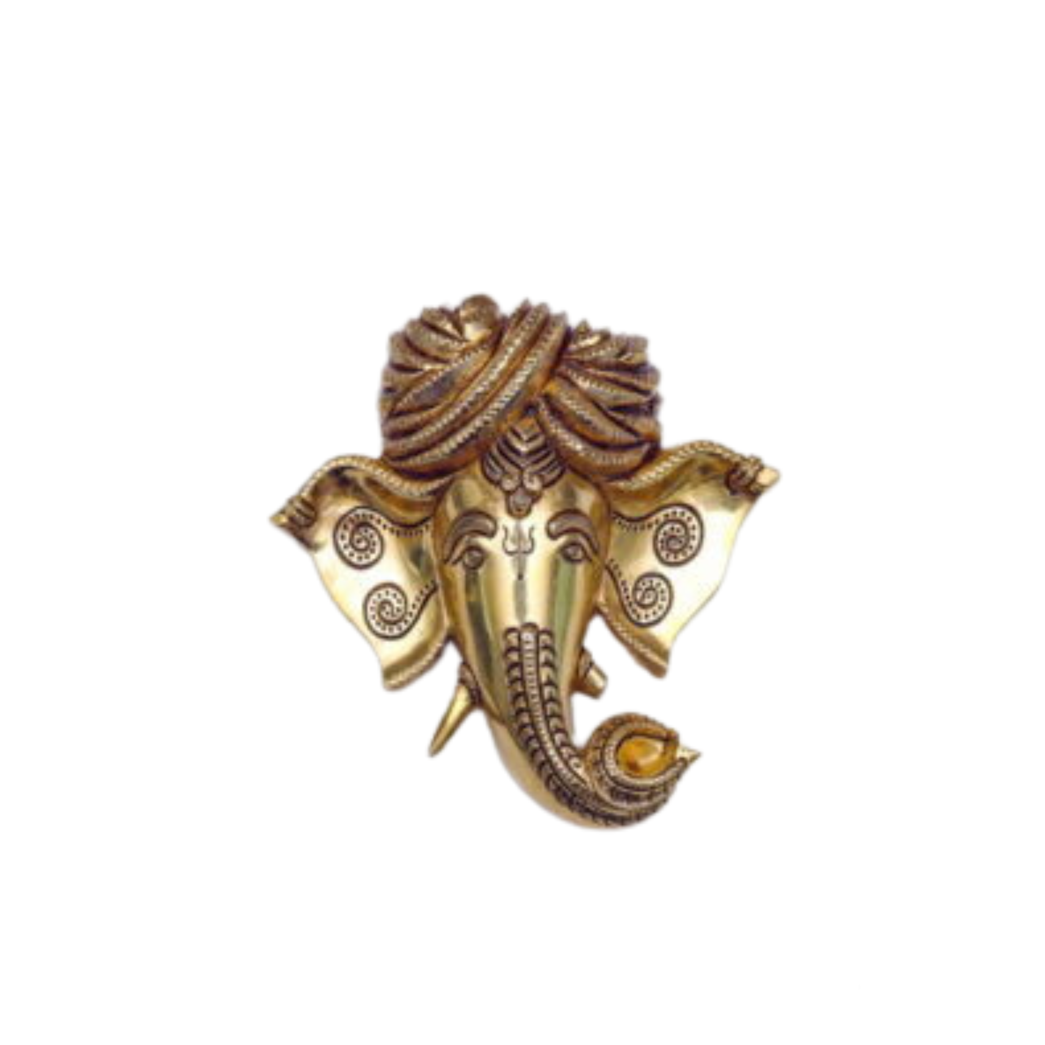 Brass Lord Ganesha Face #PIG-1022