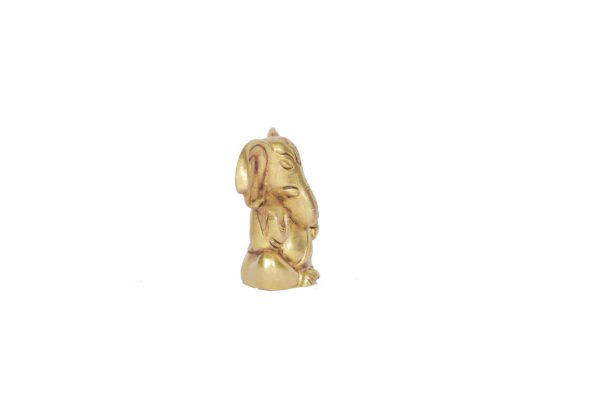 Brass Modern Ganesha Statue Small size #PIG-1023