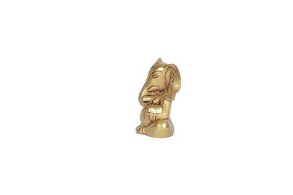 Brass Modern Ganesha Statue Small size #PIG-1023