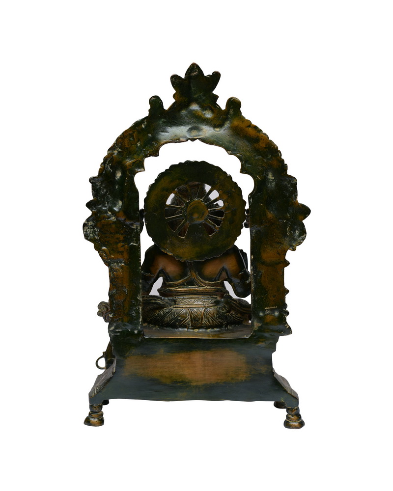 Lord Temple Ganesha Brass Statue #PIG-1041
