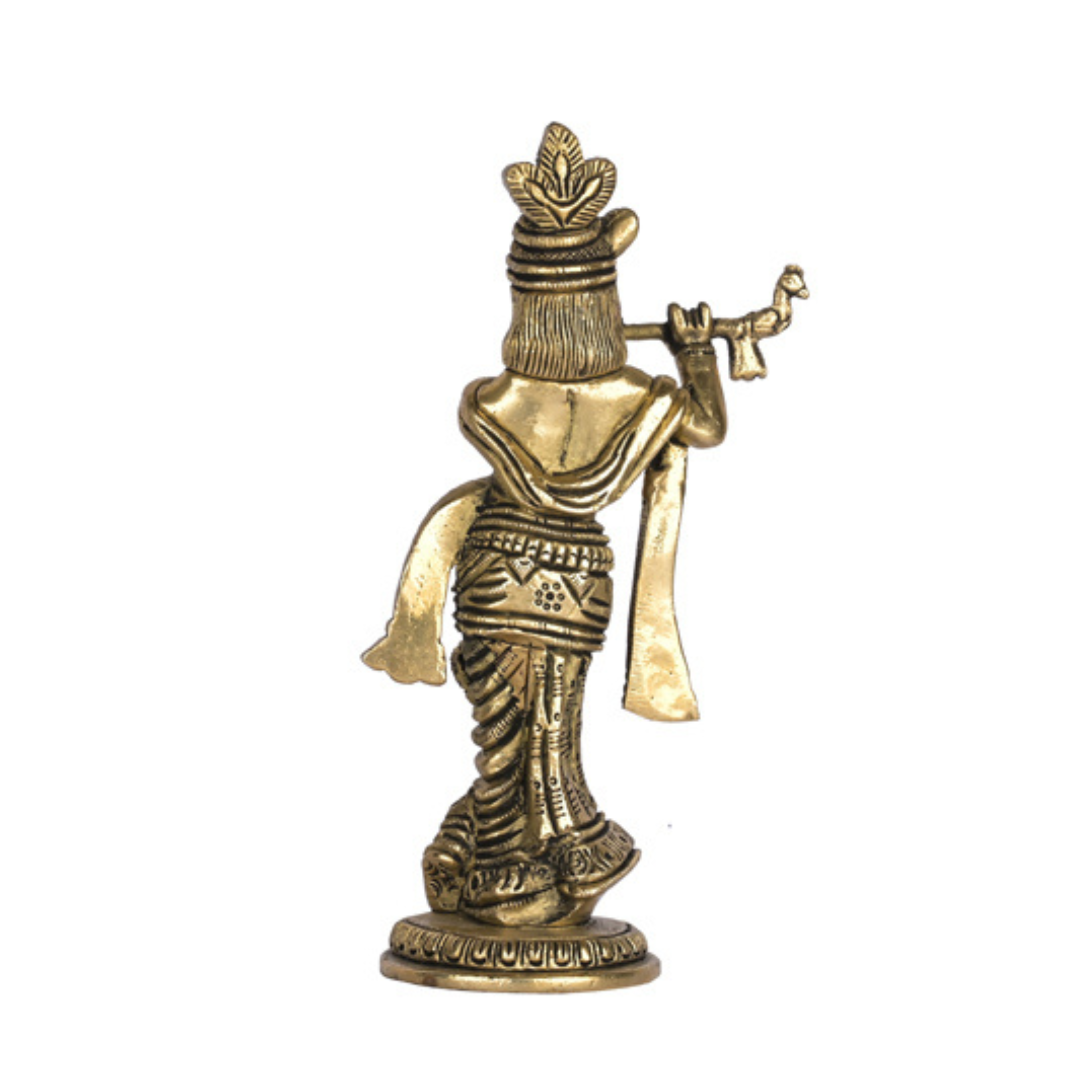 Brass krishna ji home decor item #PIK-7003