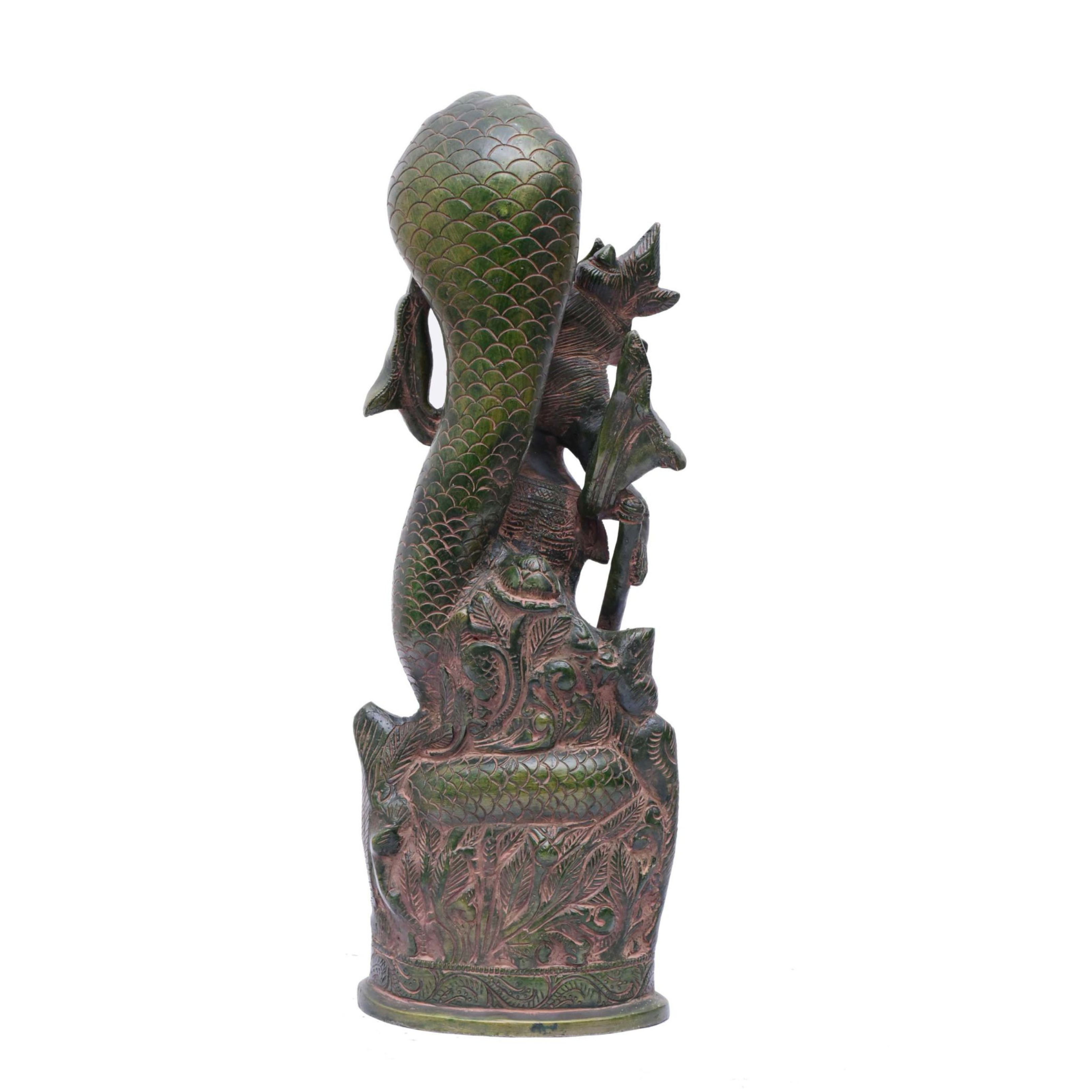 Load Dancing Krishna in Nag #PIK-7007
