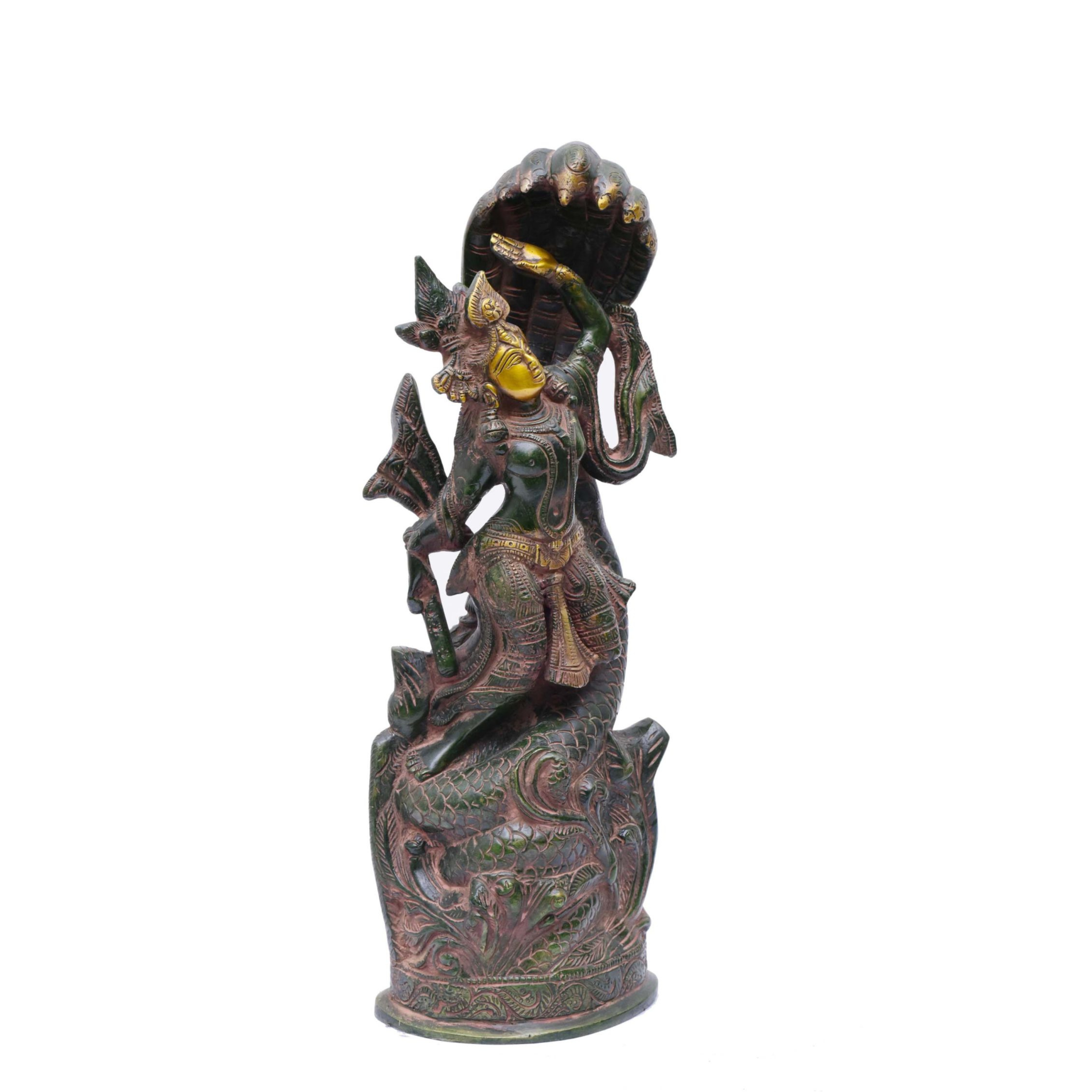 Load Dancing Krishna in Nag #PIK-7007