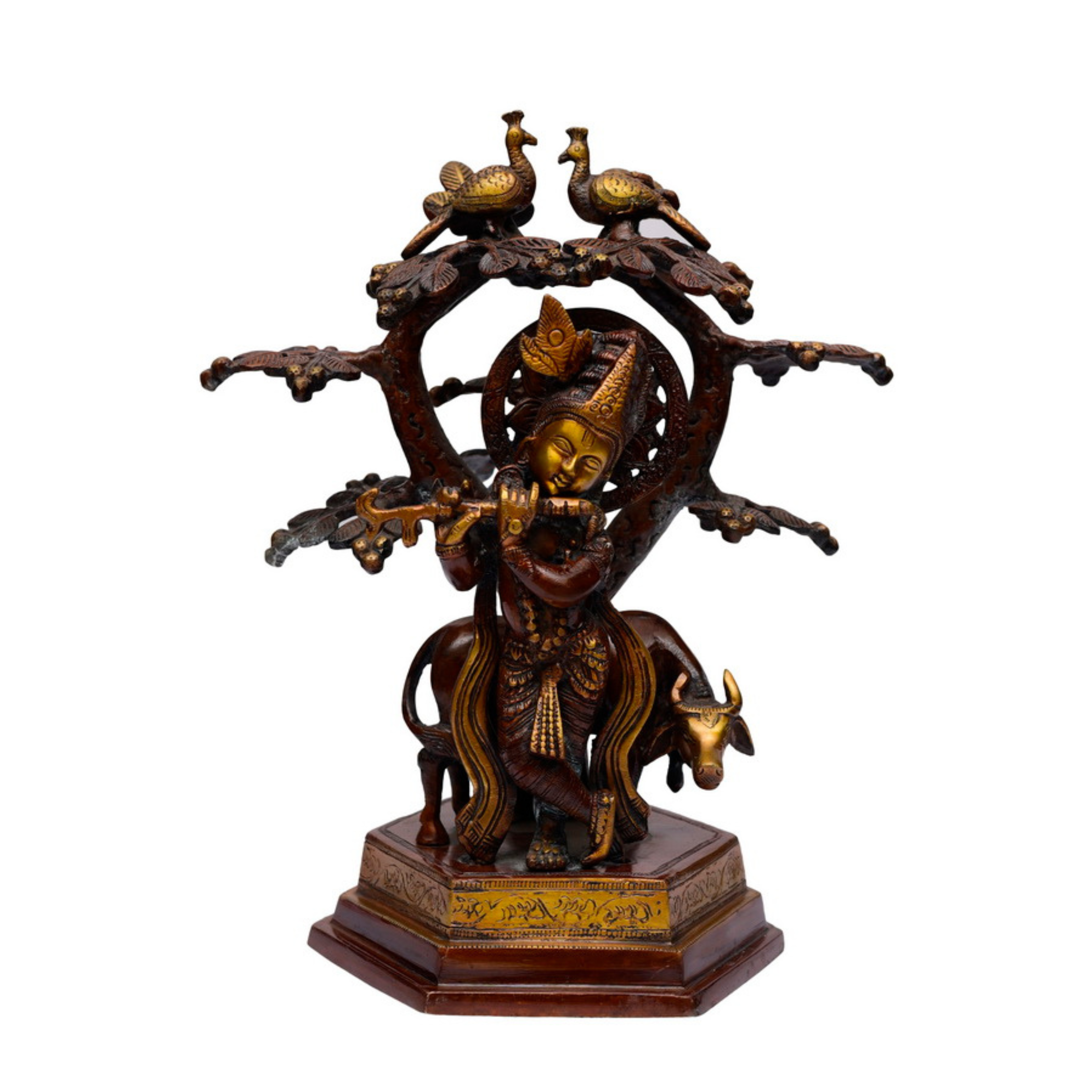 Lord Cow Krishna with Tree #PIK-7008