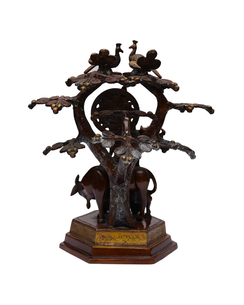Lord Cow Krishna with Tree #PIK-7008