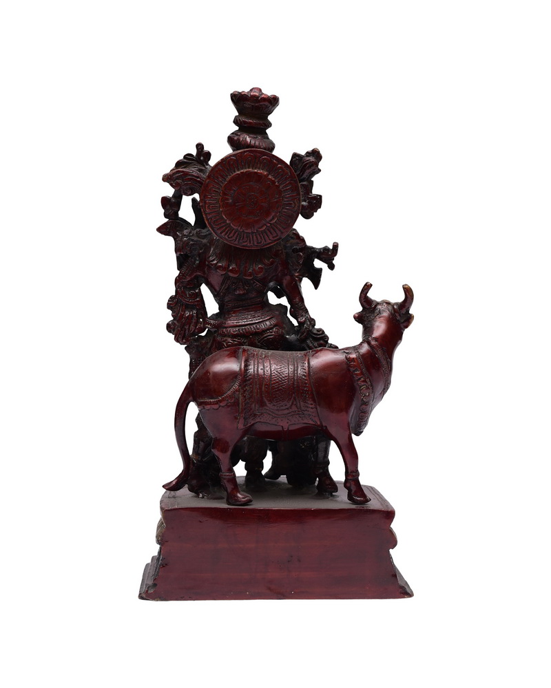 Lord Krishna with Cow Color #PIK-7009