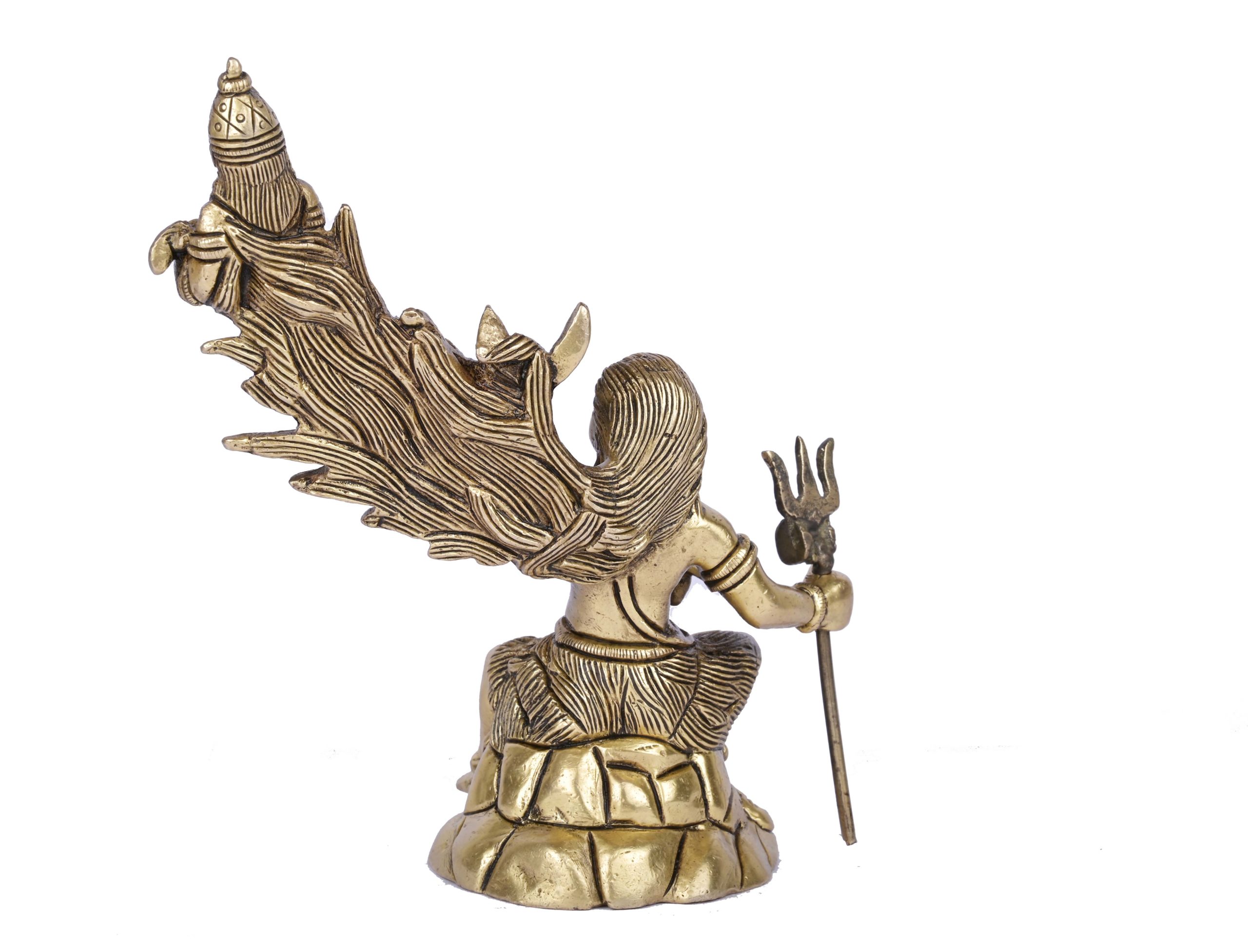BRASS LORD BHOLA WITH GANGA … #PISV-1201