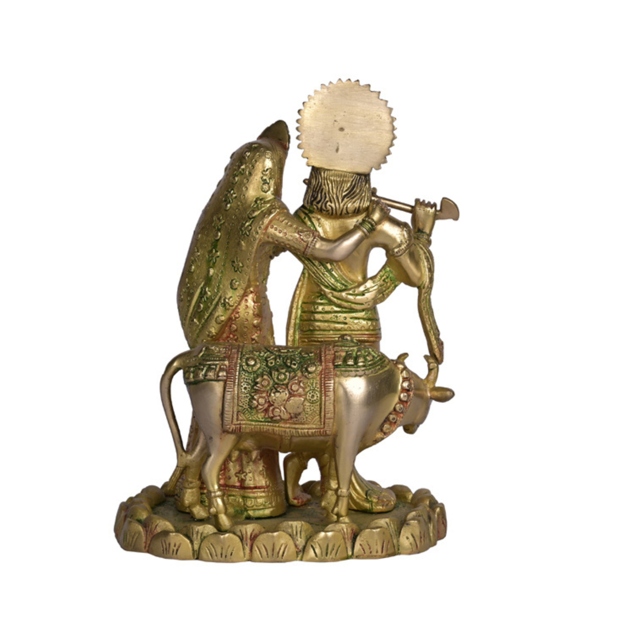 Brass Radha Krishna Statue decor #PIRK-1303