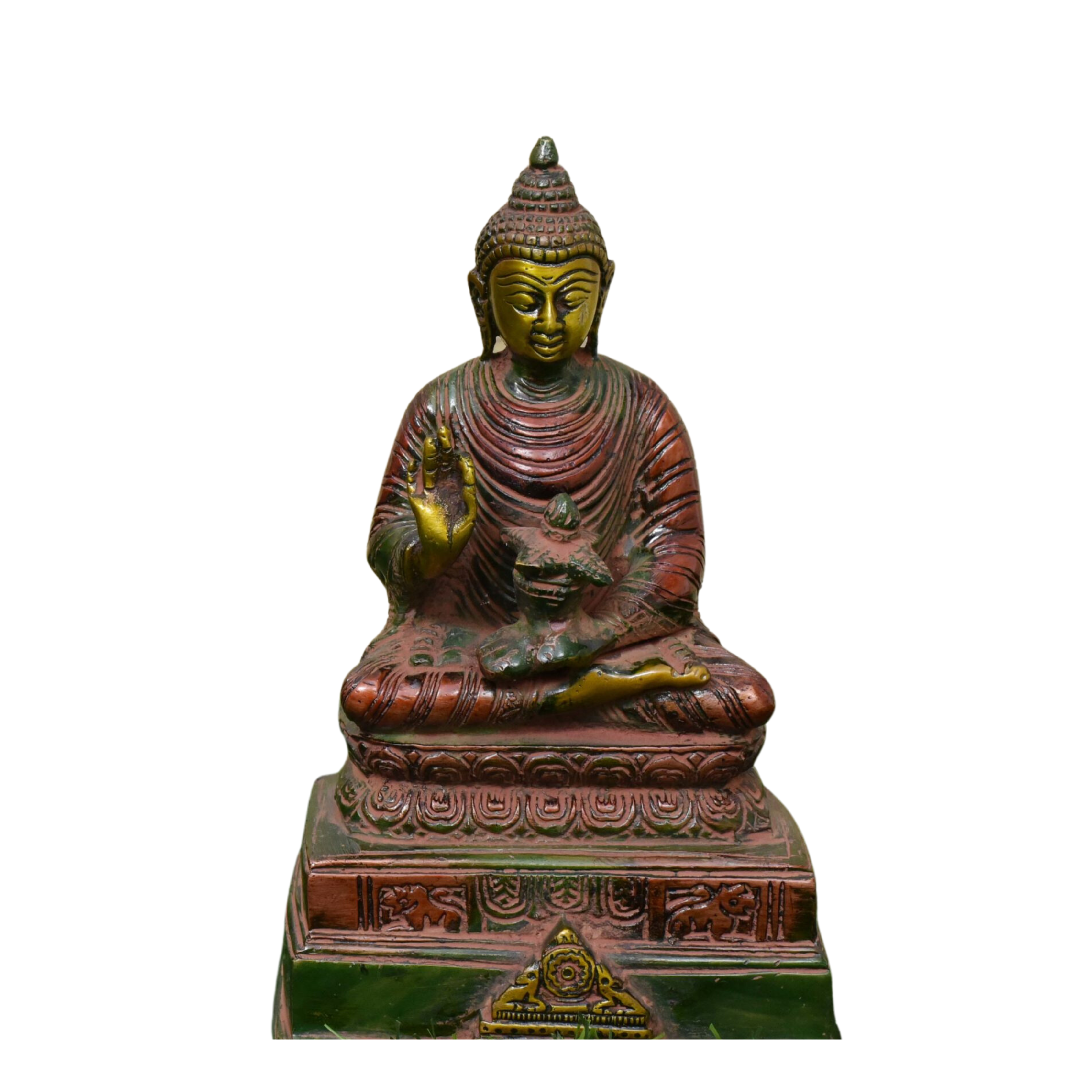 Lord Buddha Brass Statue #PIB-4005
